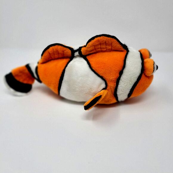 Ganz Webkinz Clown Fish Plush Stuffed Animal Orange & White HM219 - Picture 4 of 10